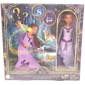 Disney Wish Asha Advent Calendar Woodland Animals of Rosas Set NEW